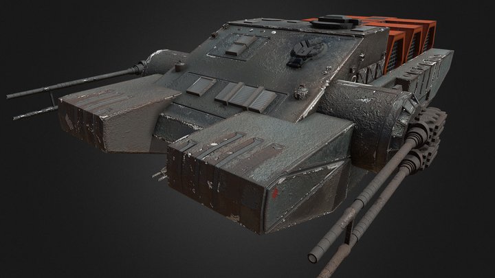 Starwars Assault tank 3D Model