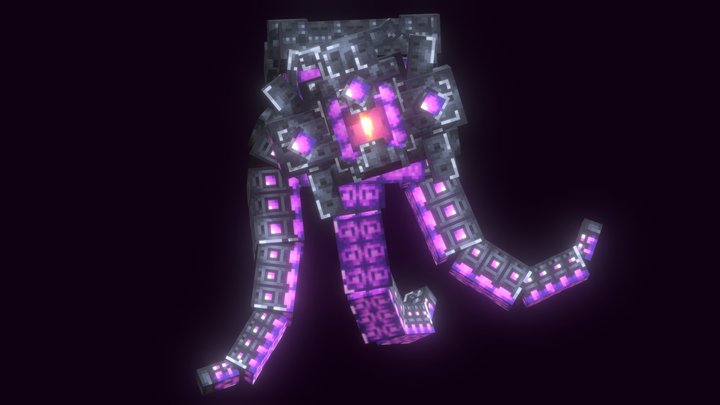 Xéfaro, creature based on Vel'Koz - ModelEngine 3D Model