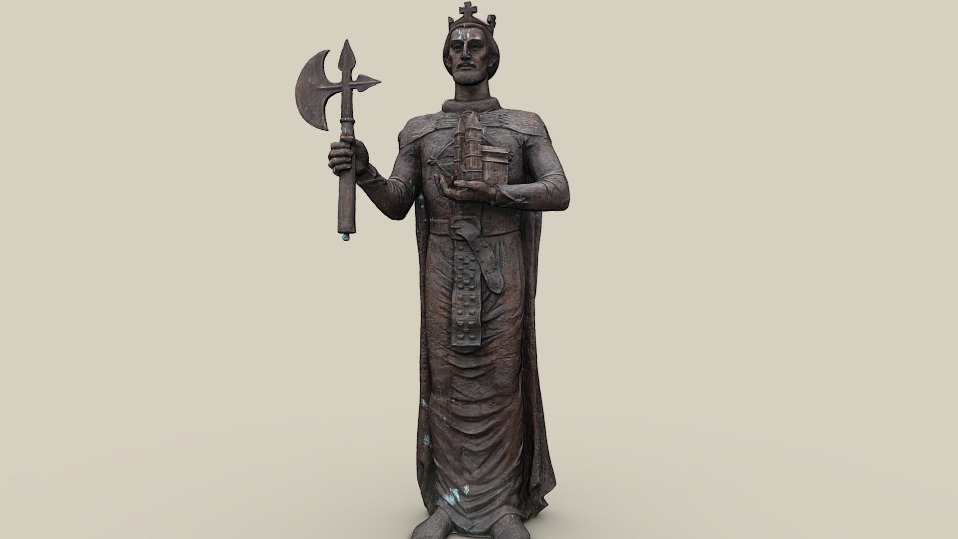 König Ladislaus I. — Sketchfab embed 3D viewer