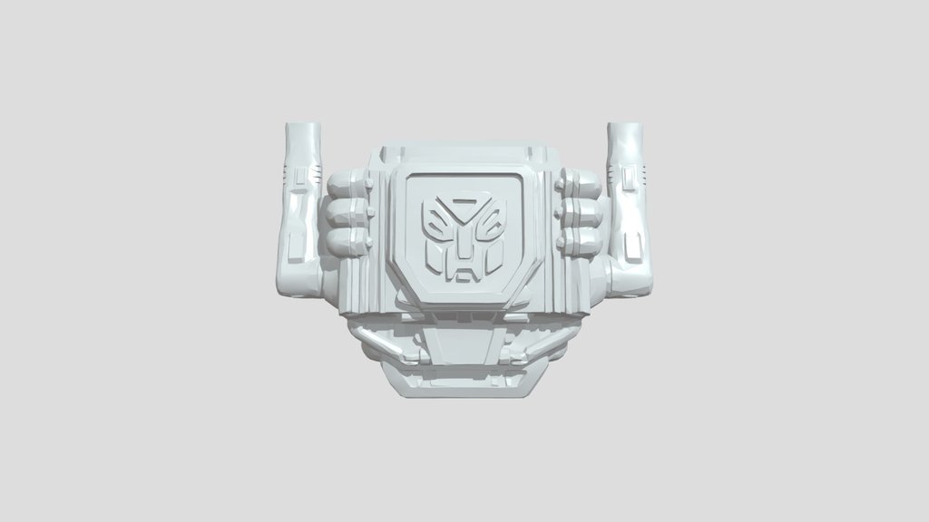 robotic chest emblem toy