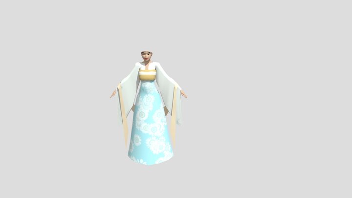 Dress 3 3D Model