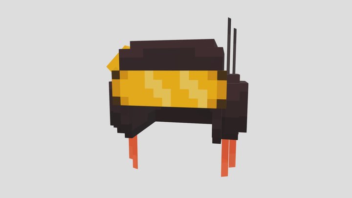 Psychopomp Helmet (GOLD) 3D Model