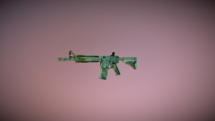 M4a4-csgo 3D models - Sketchfab