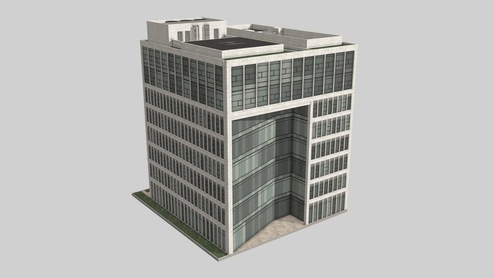 YDFpharma Inn. Center (Cities Skylines Assets) 3D Model