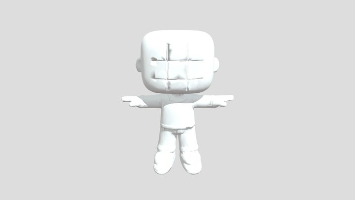 Tic Tac Bot 3D Model