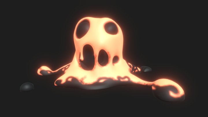 Lava Drip 3D Model