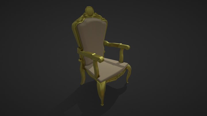 Vintage chair 3D Model