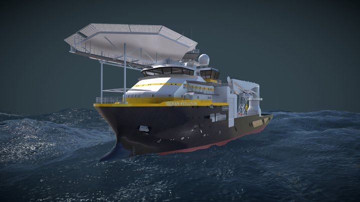 MSV Ocean Evolution 3D Model