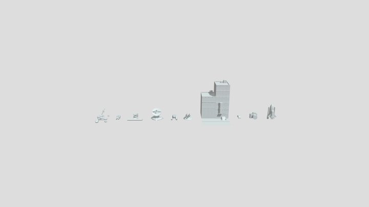 DraftPunk_HW2_Blocking 3D Model