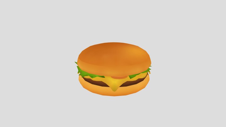 Burger – Modelo 3D gratuito STL