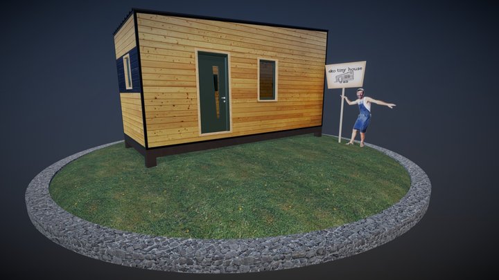 Eko Tiny House 01 3D Model