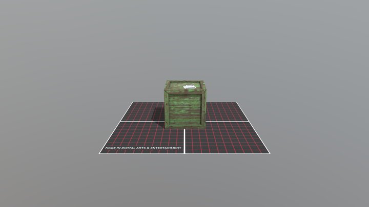 yeetskrr crate 3D Model