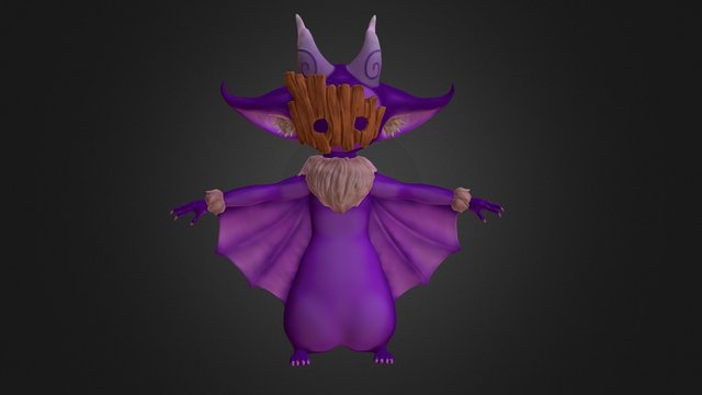 Bat Creature 3D Model
