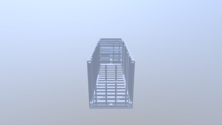 Shipping Container 3D Model