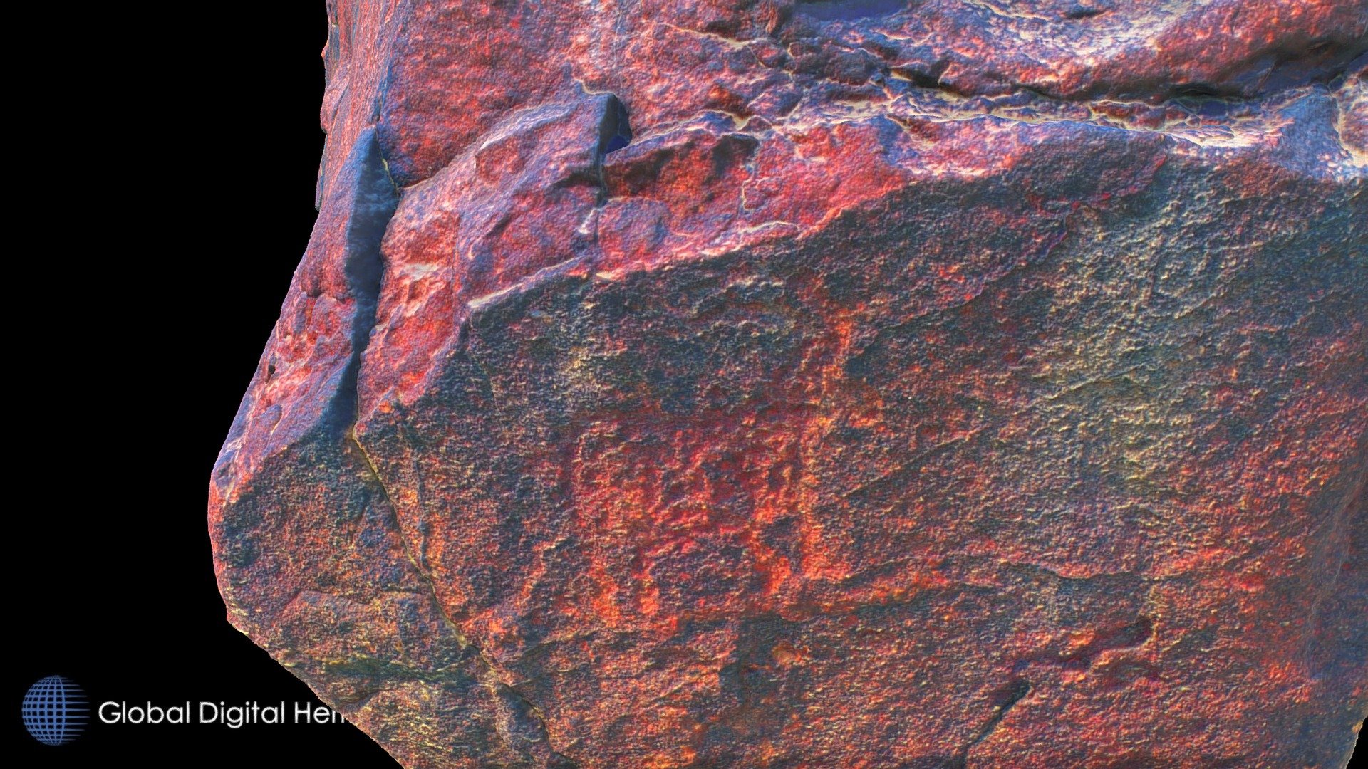 Petroglyph H10, Khatm Al Melaha, Kalba, Sharjah