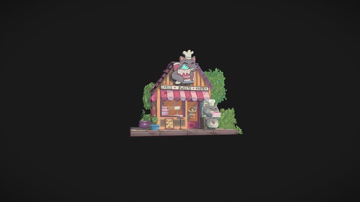 SM_LlamasAina 3D Model