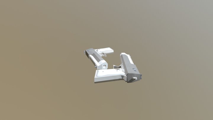 gun.c4d 3D Model