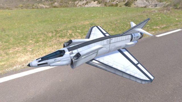 A-4X Ultra Skyhawk 3D Model