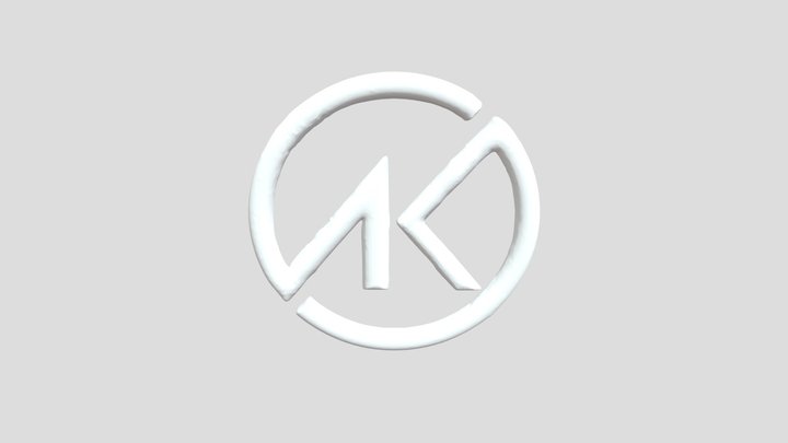 AK Symbol 3D Model