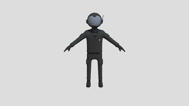 IO (Matte)- Spotdly Crew 3D Model