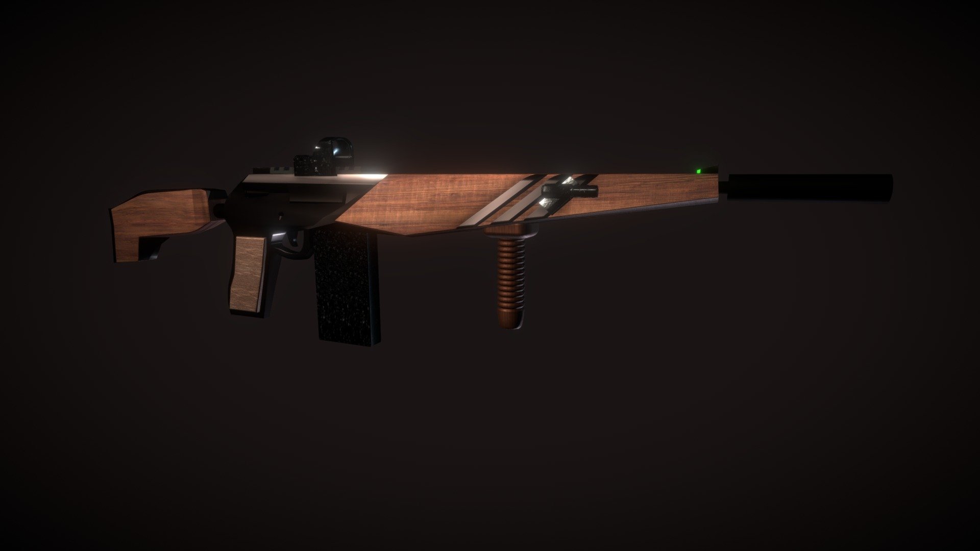 Old Experimental Rifle - Download Free 3D model by Viscorte ...