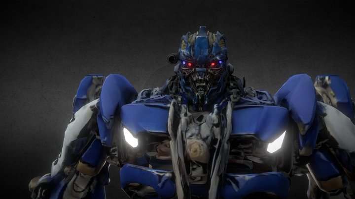 TRANSFORMERS BARRICADE 3D Model