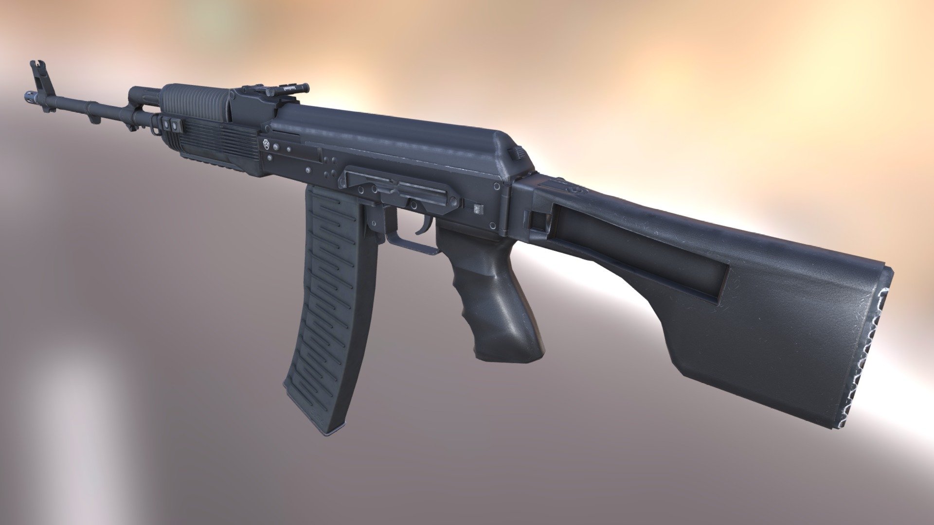 RPK-74M - Download Free 3D model by street-you [7b20921] - Sketchfab