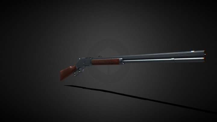 Winchester 1873 3D Model