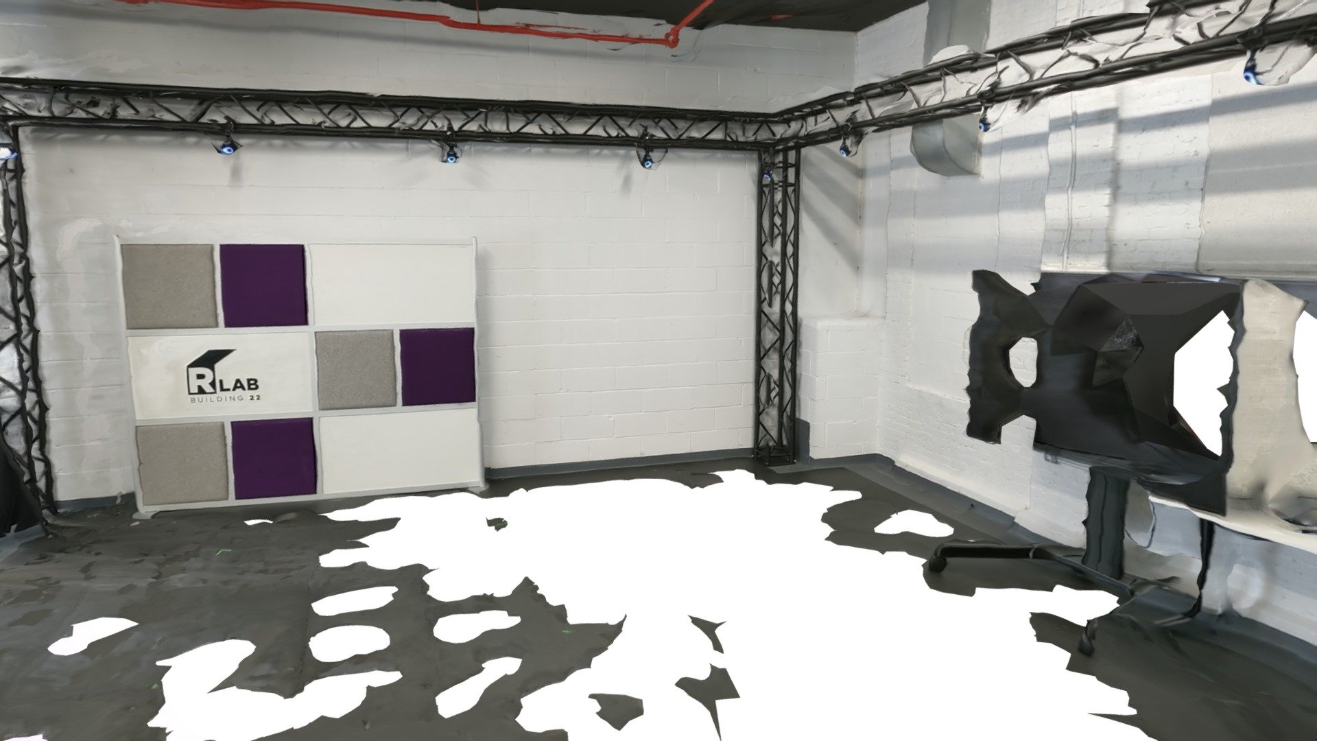 RLab MoCap Stage Raw Photogrammetry