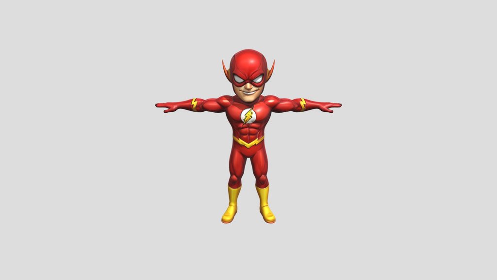 The Flash (chibi style)