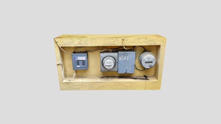 Electric box 3D Model
