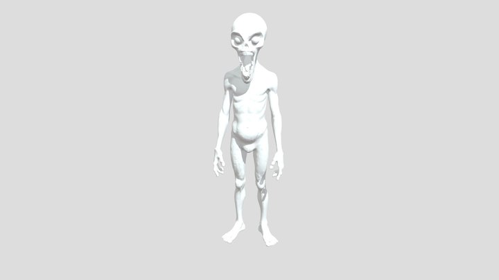 White Ghost 3D Model
