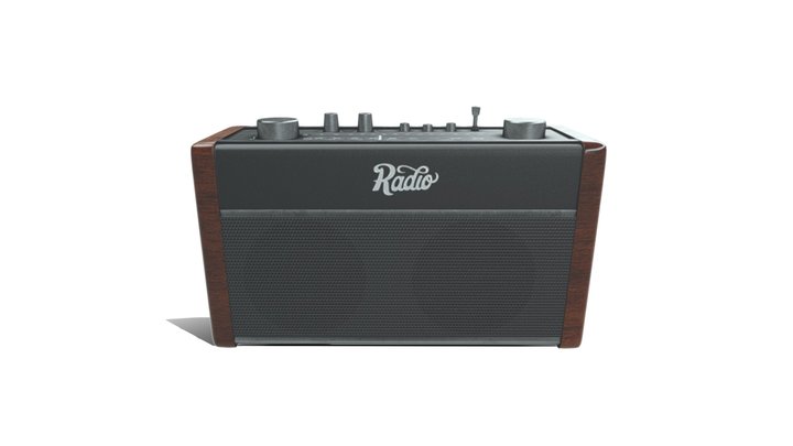 Vintage Radio – Realistic 3D
