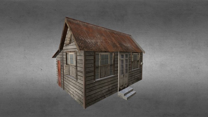 Shanty House 3D Model