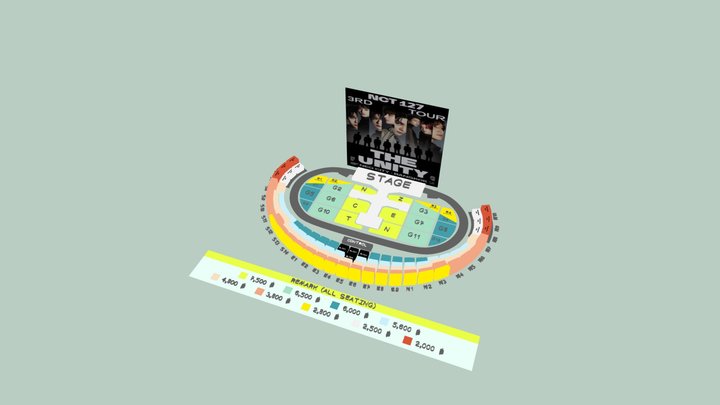 NCT127_NEOCITY_THE_UNITY in BKK 3D Model