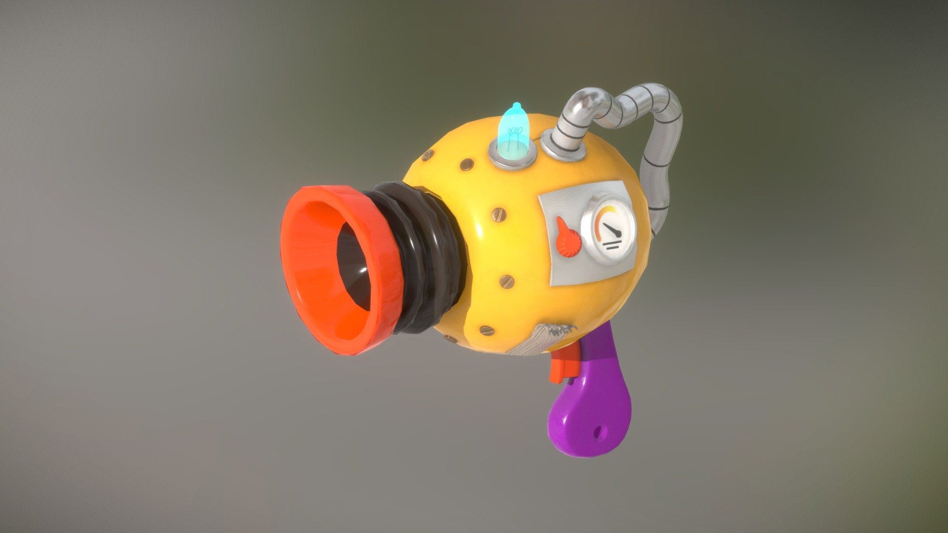 Cartoon Gun - Download Free 3D model by Mark (@etcark) [7b25e4f ...