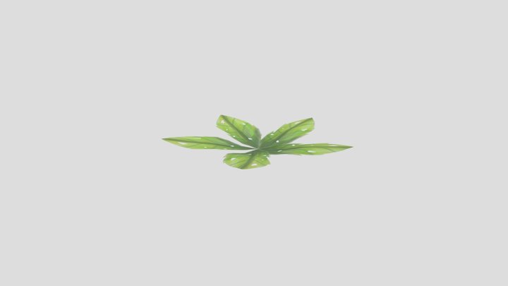 Array of leaves - Benjamin McClelland 3D Model