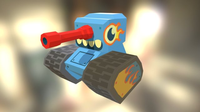 Duckfire Tank 3D Model