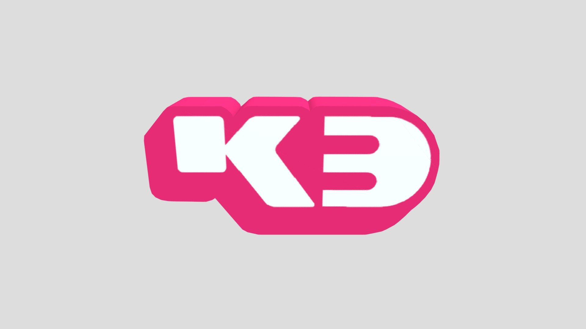 K3 Logo - Download Free 3D model by CN 3d's (@CN3dmodels) [7b28f79 ...