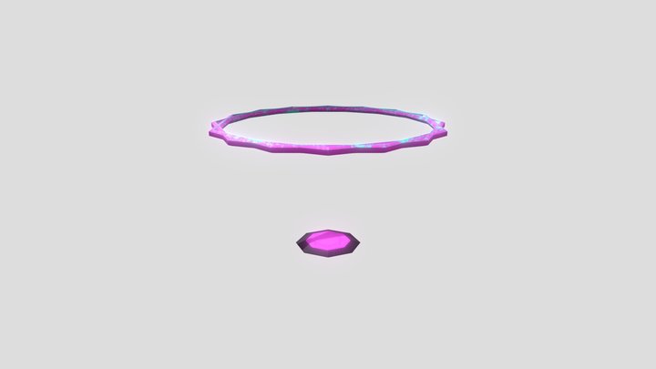 Jump Pad Activate Ani 3D Model
