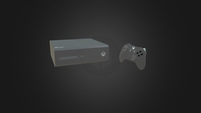 Xbox One 3D Model