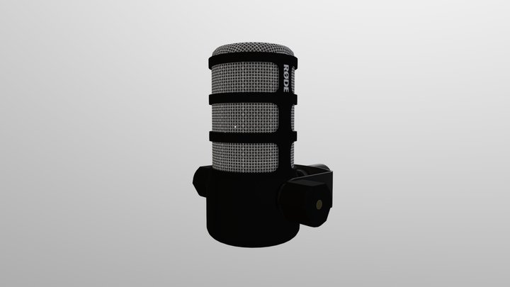 Rode PodMic Microphone 3D Model