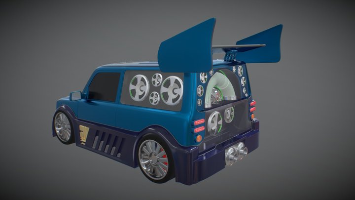 Scion XB (DJ) 3D Model