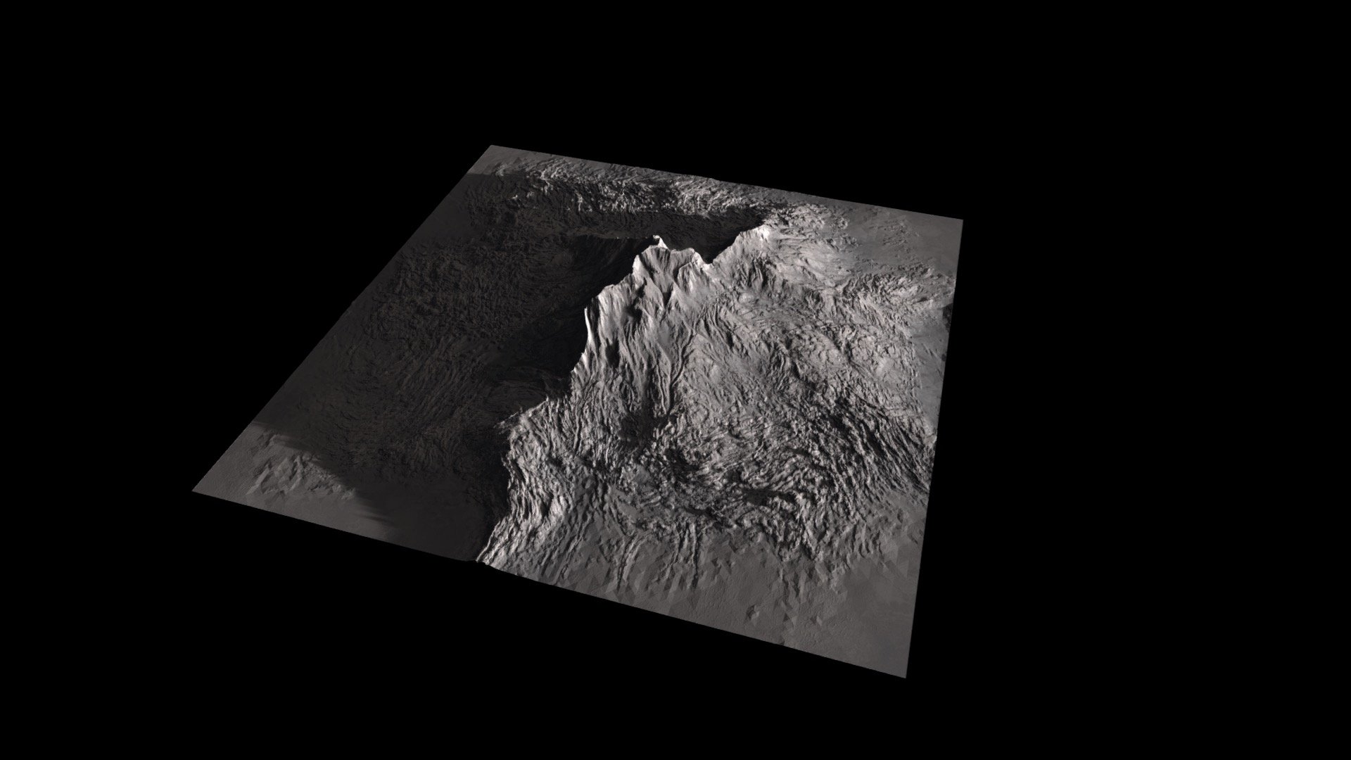 Volcano Terrain Mountain Version 6 - Buy Royalty Free 3D model by ...