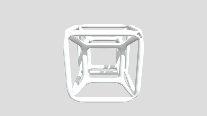 Tesseract 3D Model