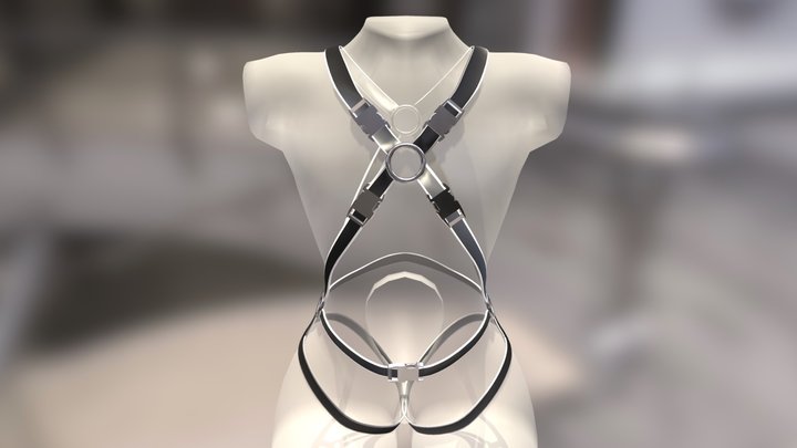 Wickerbeast harness 3D Model