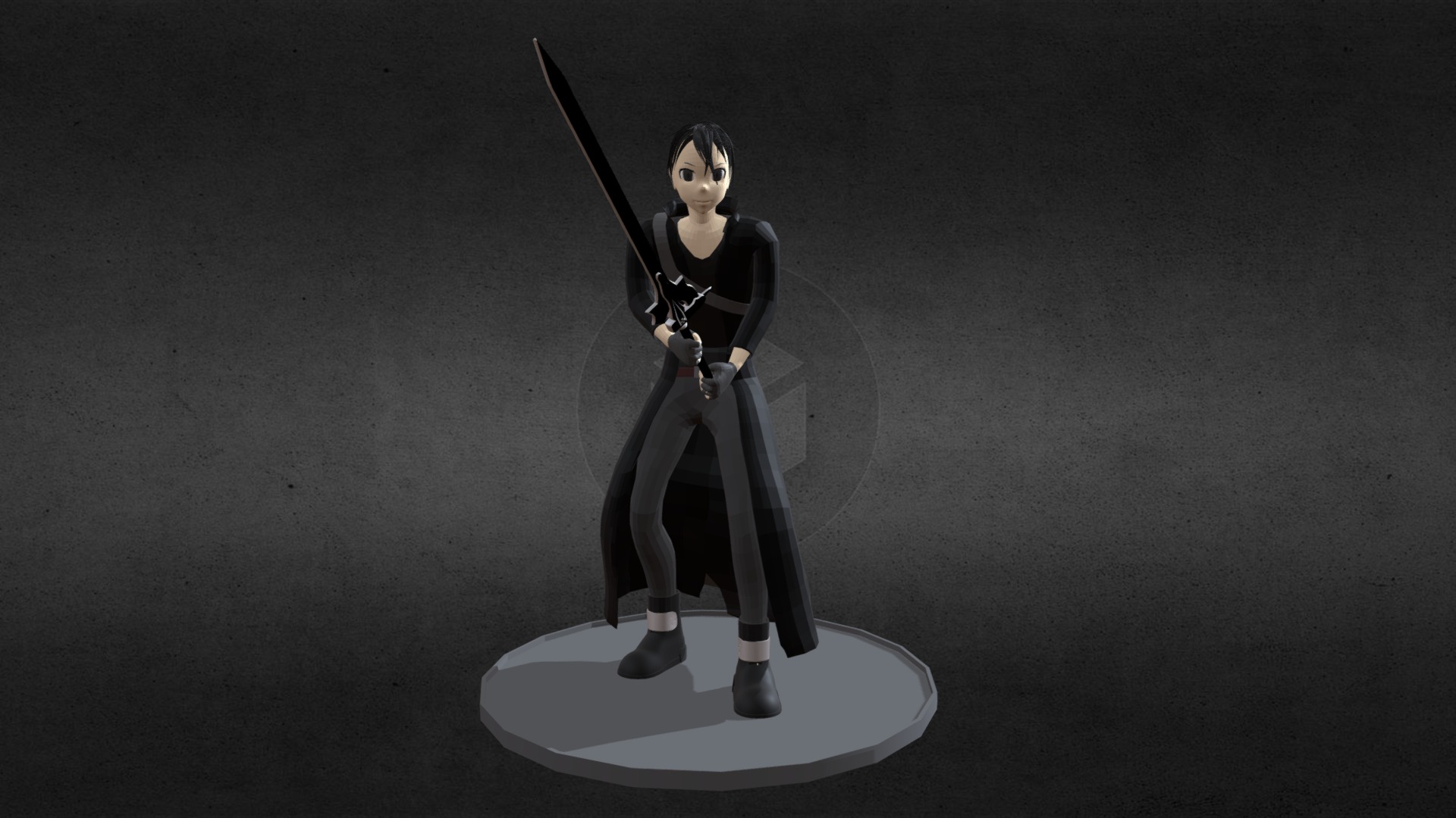 KIRITO - 3D model by Ronaldo Luyo (@Ronaldo_Luyo) [7b2d407] - Sketchfab