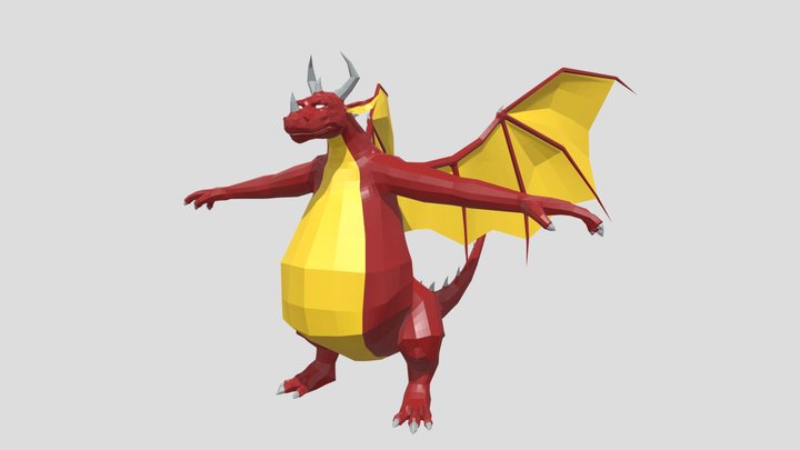 Damien Dragon - Wip 3D Model