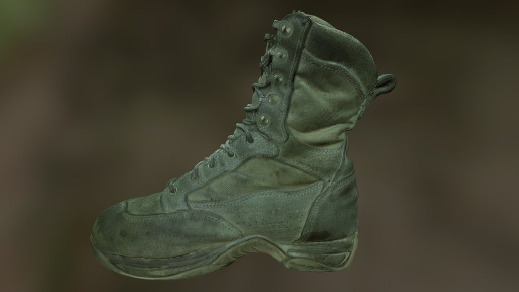 Boot! — Sketchfab embed 3D viewer