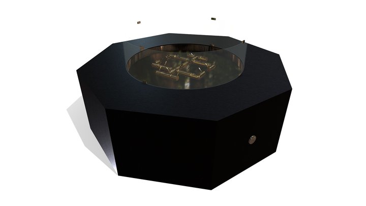 Modofire Octo Fire Table 3D Model